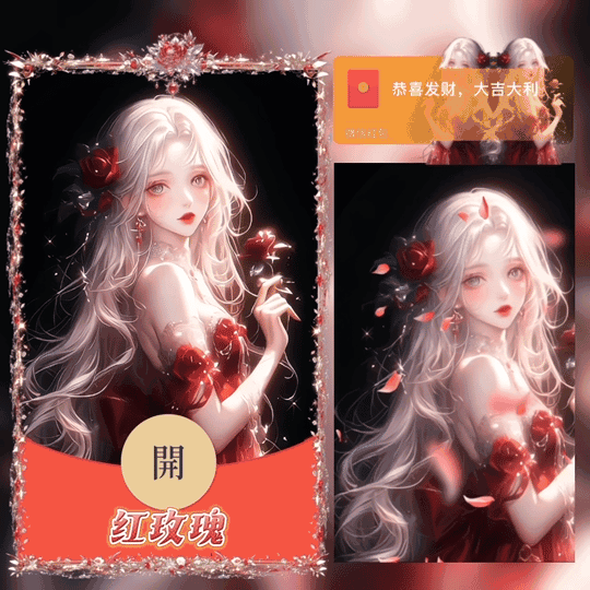 [少女系列] 红玫瑰/tao