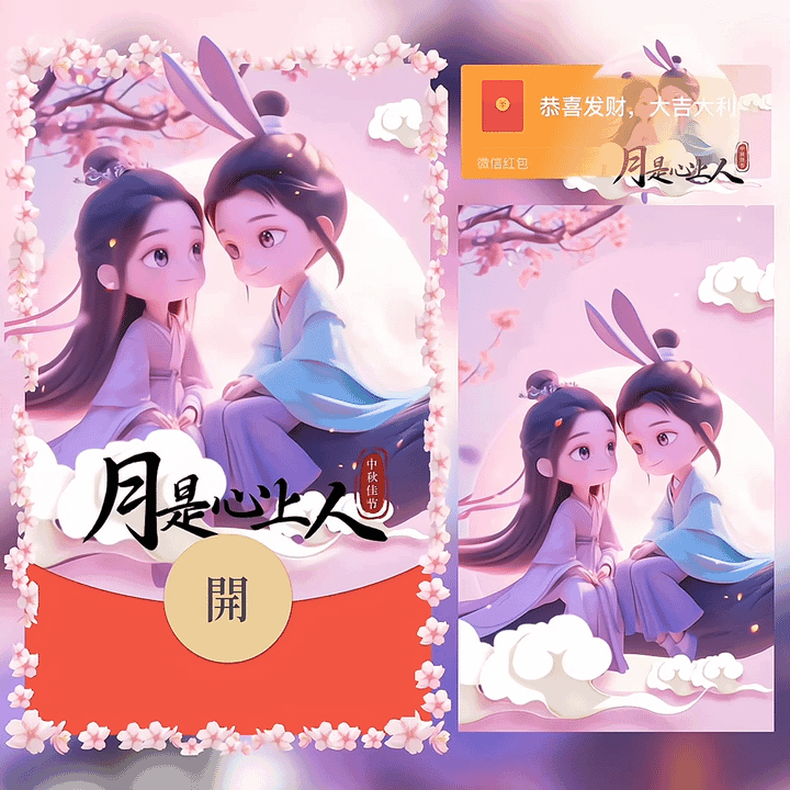 [中秋系列] 月是心上人/新版动态/yc