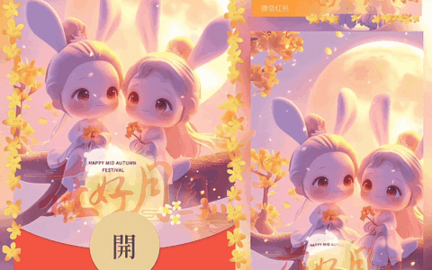 [中秋系列] 花好月圆/新版动态/yc