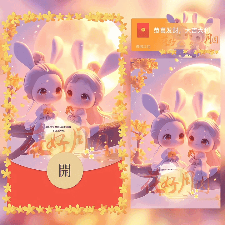 [中秋系列] 花好月圆/新版动态/yc