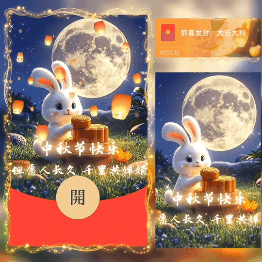 [中秋系列] 中秋节快乐 /新版动态bz