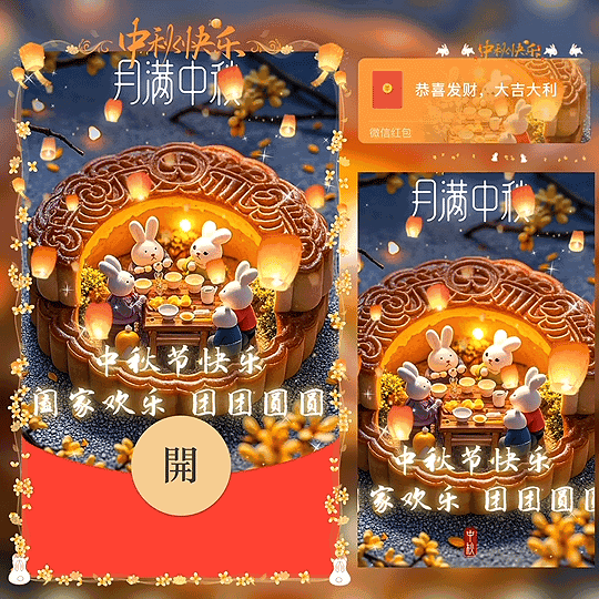 [中秋系列] 中秋节快乐 /新版动态bz