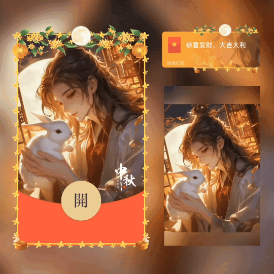 [中秋系列] 中秋情侣男/新版动态/xn