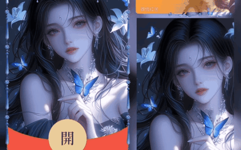 [情侣系列] 蝶恋花/女款/tao