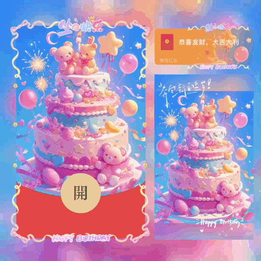 [生日系列] 生日快乐/祝福/bao