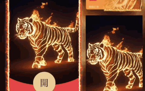 [国潮系列] 火焰猛虎/新版动态/bao