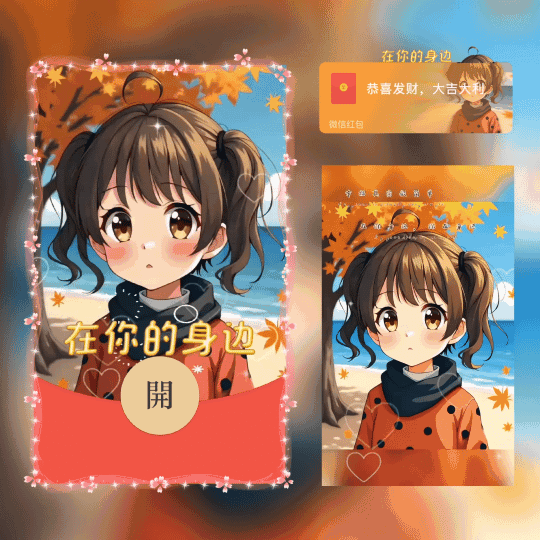 [情侣系列] 在你的身边女/新版动态/xn