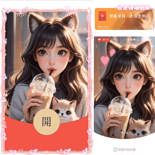[奶茶系列] 公主请喝奶茶/qq