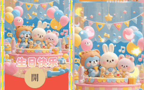 [生日系列] 生日快乐/动态/xy