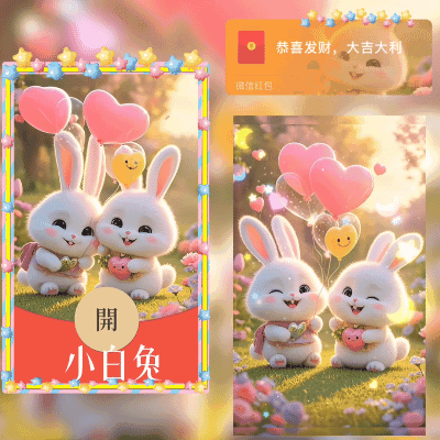 [卡通系列] 小白兔/动态/xy