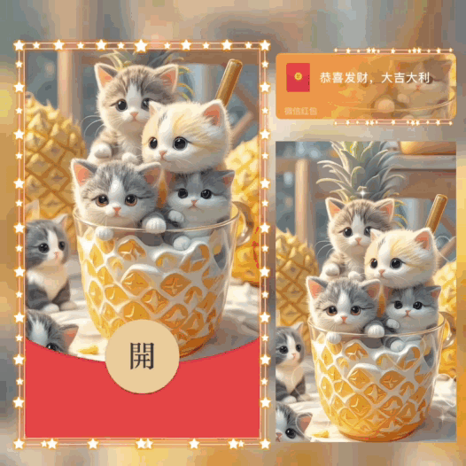 [萌宠系列] 可爱小猫咪/新版动态/bao