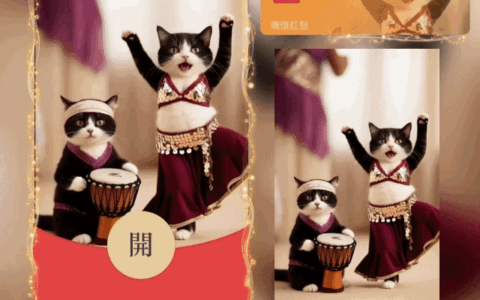 [萌宠系列] 猫咪跳舞 鼓点舞/tt