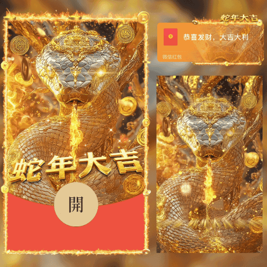 [蛇年大吉]2025蛇年大吉/新版动态/n