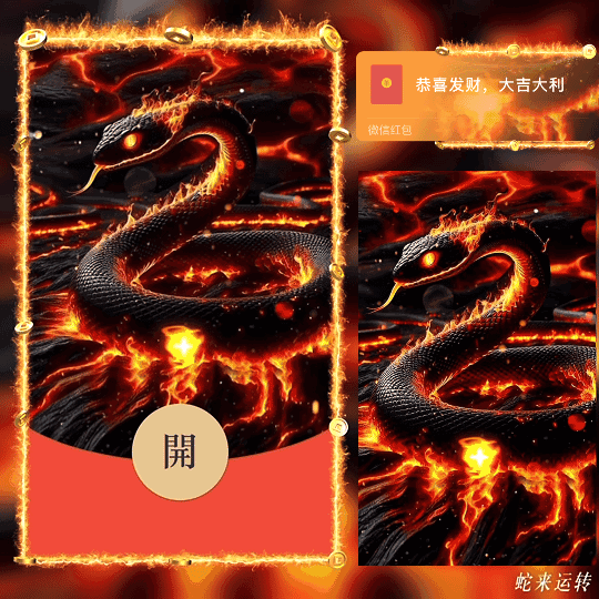 [蛇年封面]蛇来运转 新版动态/bz