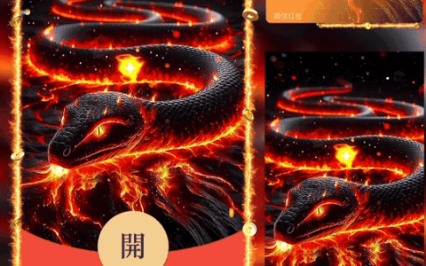 [蛇年封面]蛇来运转 来财 /新版动态bz