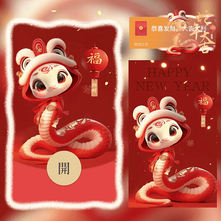 [蛇年大吉] 蛇年大吉/新版动态/yc