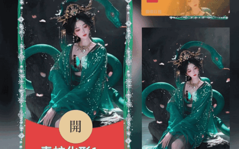 [蛇年大吉] 青蛇化形 1 新版动态tt