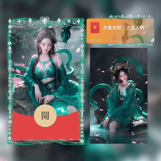 [蛇年大吉] 青蛇化形 2 新版动态tt