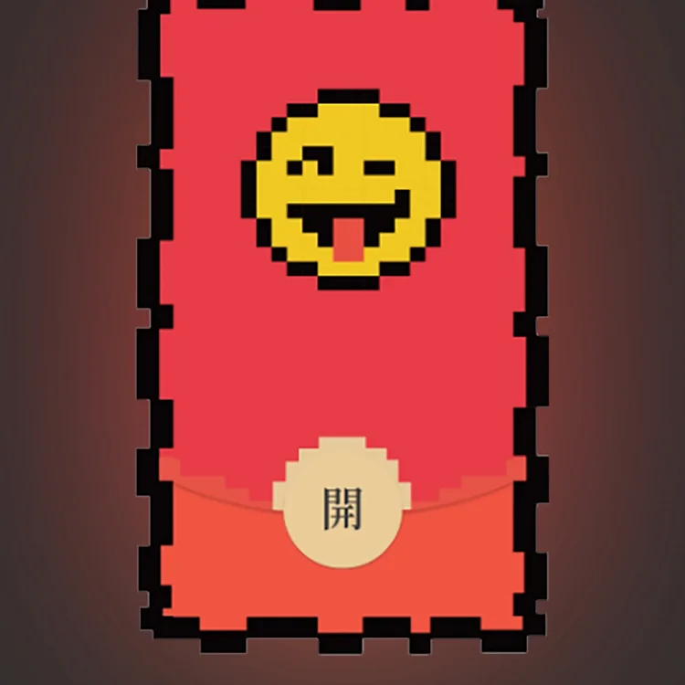 [卡通系列]像素笑脸