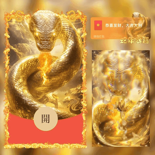 [蛇年大吉]2025蛇年暴富/动态/LM