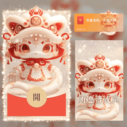 [蛇年大吉]2025所愿皆成真/蛇年/动态/LM