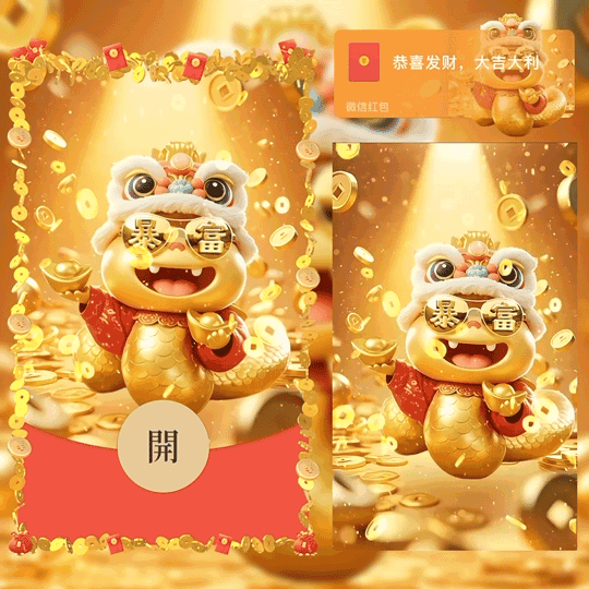 [蛇年大吉]2025蛇年暴富/wl