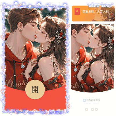[圣诞节系列]圣诞节诞愿有你亲吻/qq