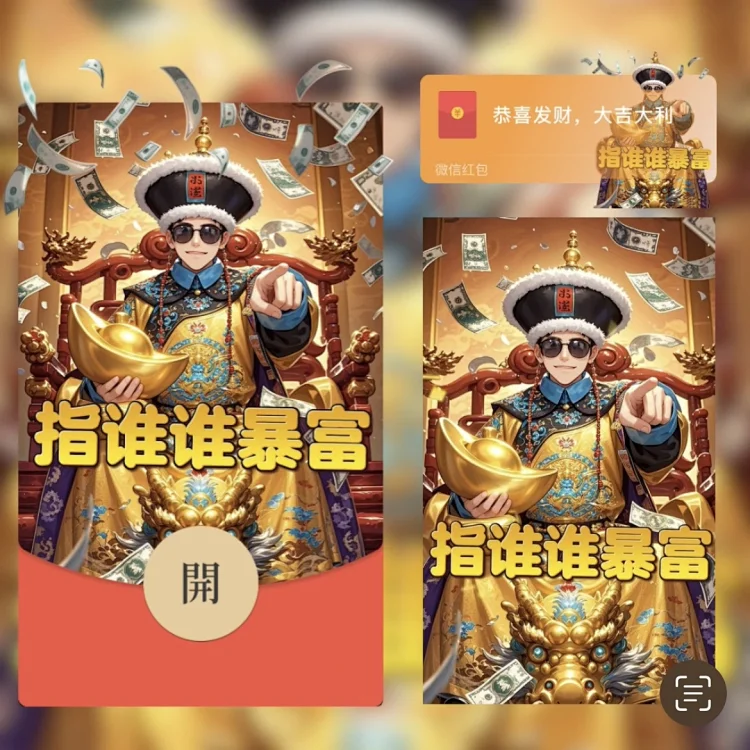 [暴富系列] 指谁谁暴富/yu