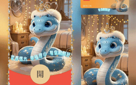 [蛇年系列] 2025祝福蛇蛇/新版动态/xn