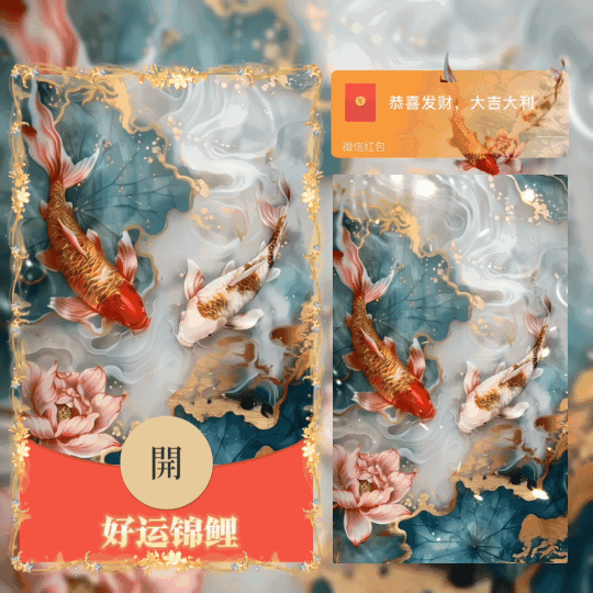 [暴富系列] 好运锦鲤/tao