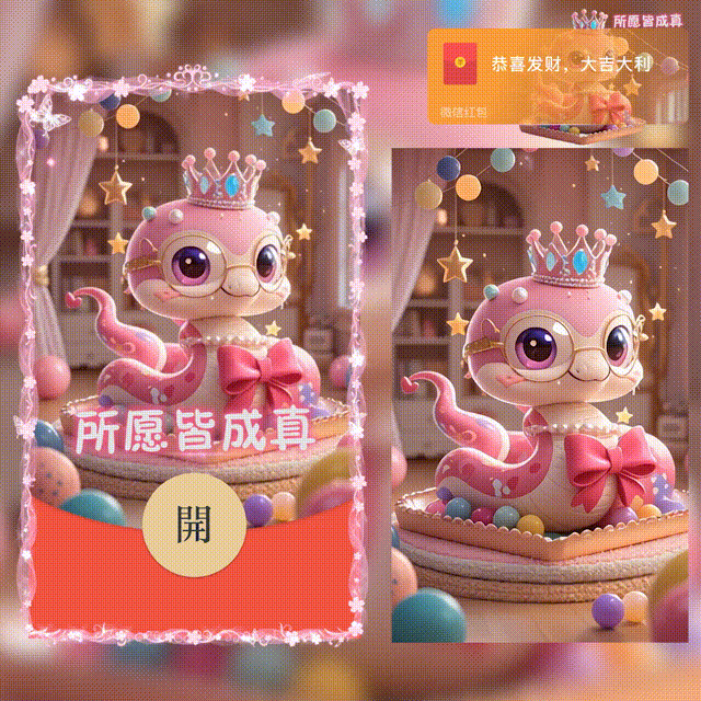 [蛇年系列] 所愿皆成真/新版动态/hs