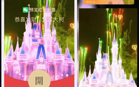 [烟花系列]爱心绽放烟花/新版动态/hs