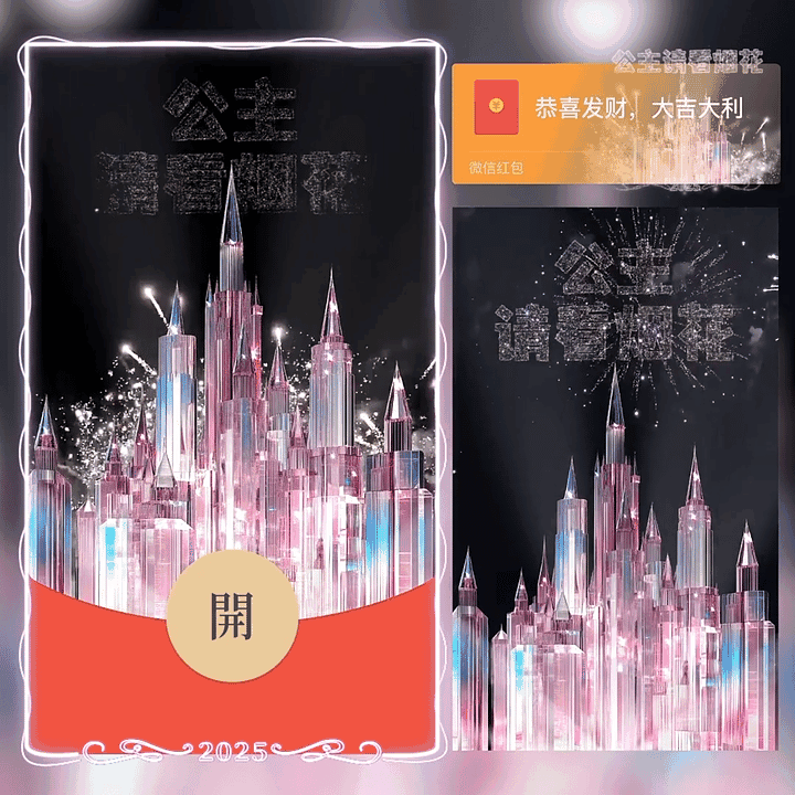 [烟花系列]公主请看烟花/新版动态/yc