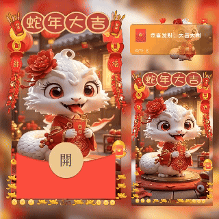 [蛇年系列]蛇来运转C12
