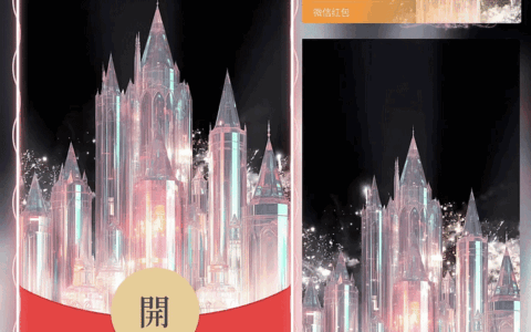 [烟花系列]公主新年快乐烟花/新版动态/yc