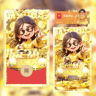 [暴富系列]财运滚滚/女