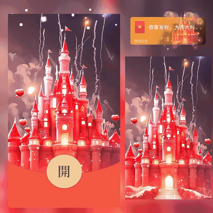 新年快乐/动态烟花/ww