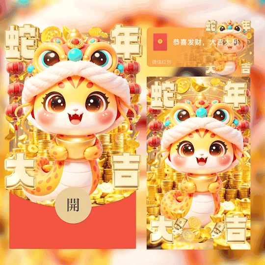 蛇年大吉