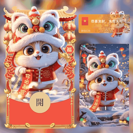 2025钱来钱来/招财猫/动态/LM
