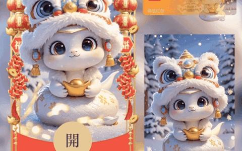 2025蛇年暴富/新年快乐/动态/LM