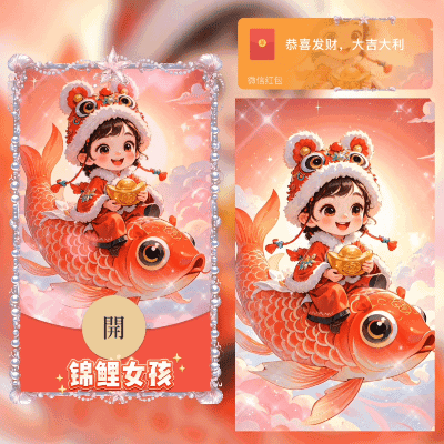 锦鲤女孩/sq