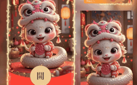 😘粉萌福蛇/A.