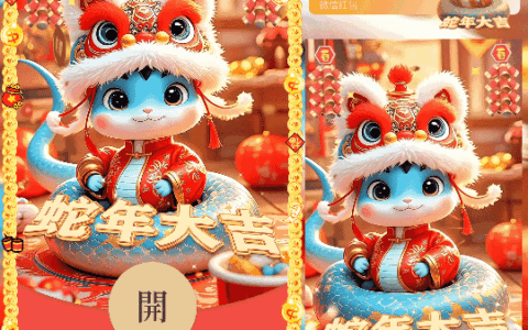 蛇年大吉/新年快乐/新版动态/n