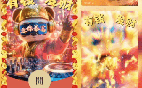 2025今年你一定暴富/蛇年/动态/dian
