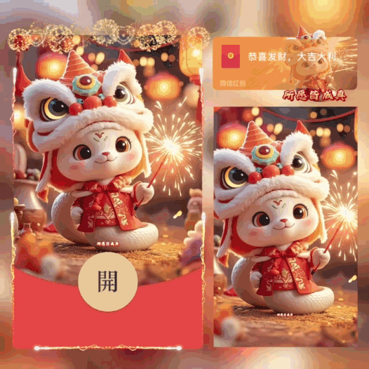 所愿皆成真/蛇年/bao
