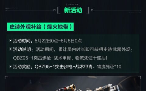 三角洲行动5月21日更新公告丨季中平衡性调整！